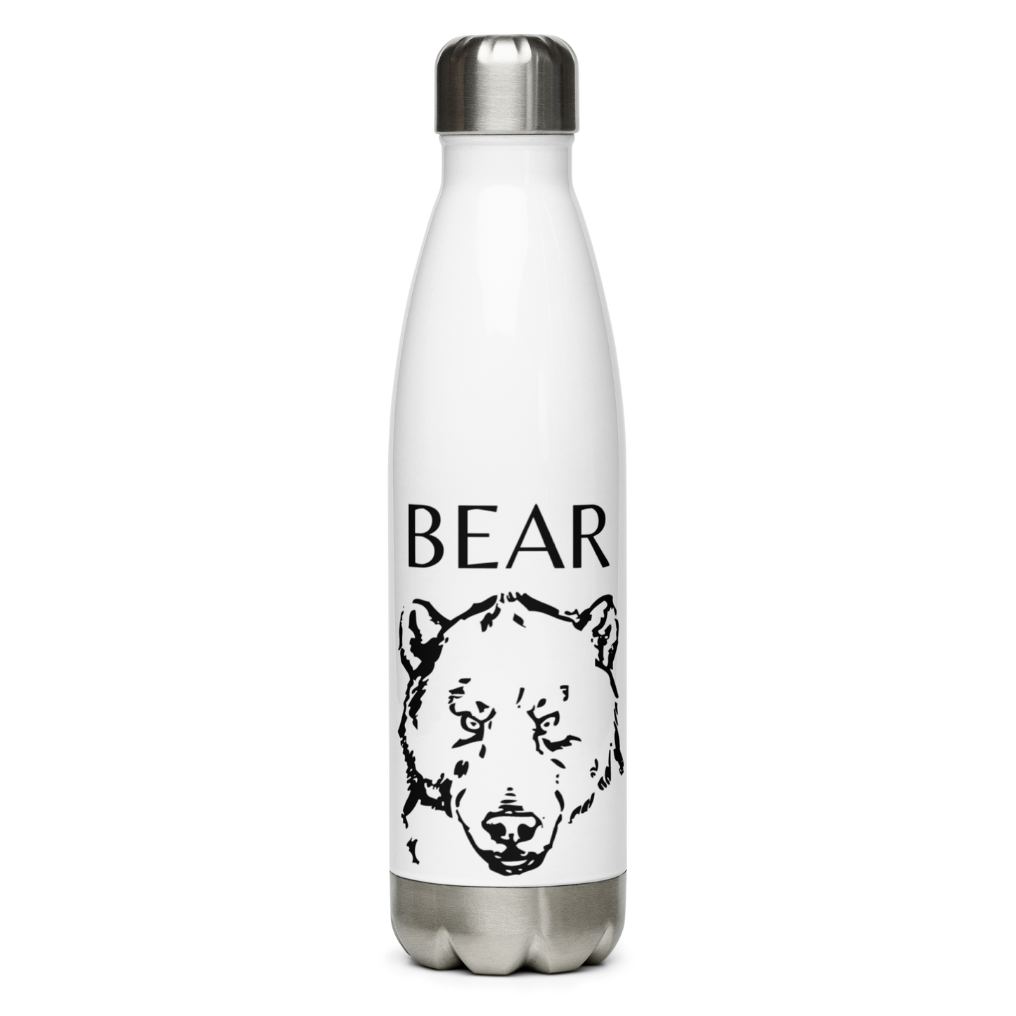 Stainless Steel "Bear" Water Bottle