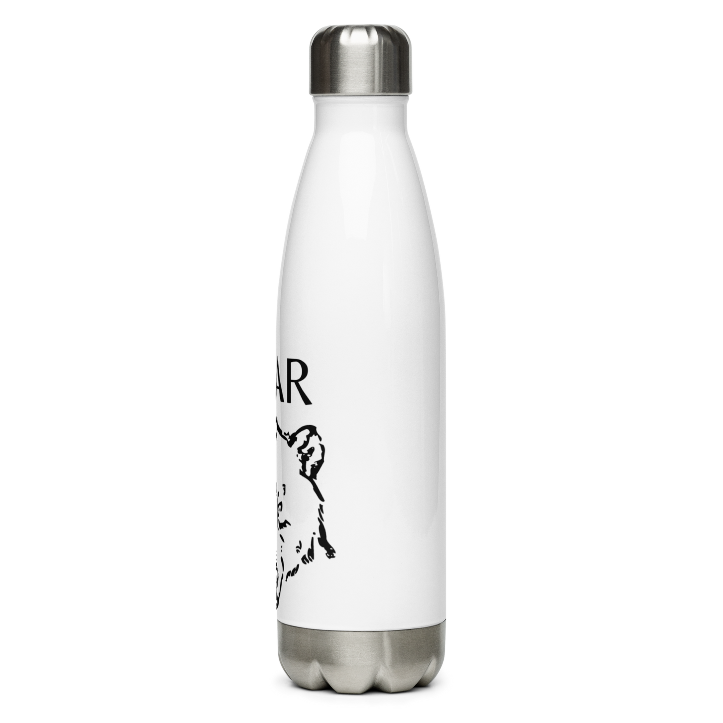Stainless Steel "Bear" Water Bottle