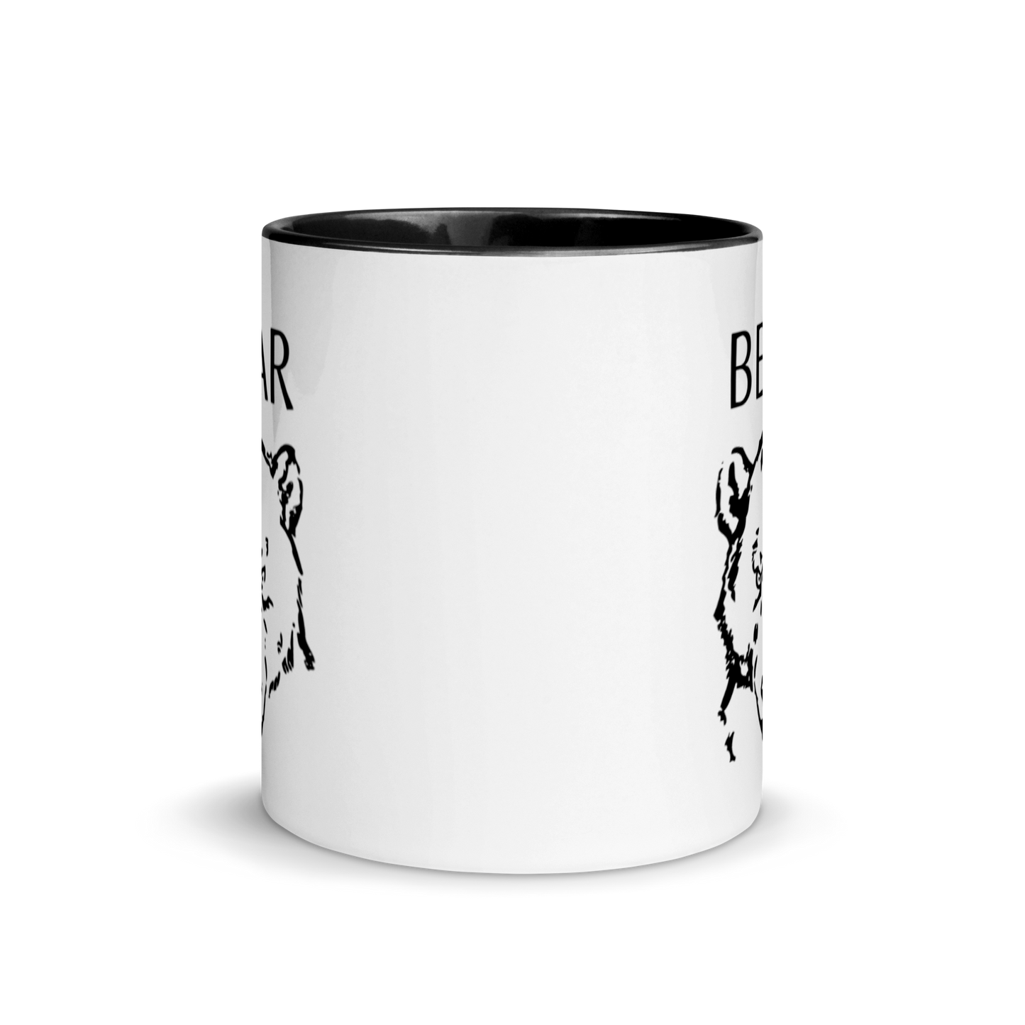 Black and White Bear Mug
