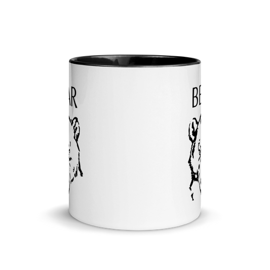 Black and White Bear Mug