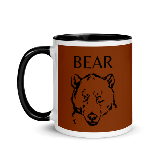 Bear Mug with Color Inside and Out
