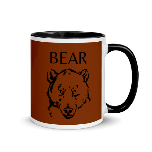 Bear Mug with Color Inside and Out