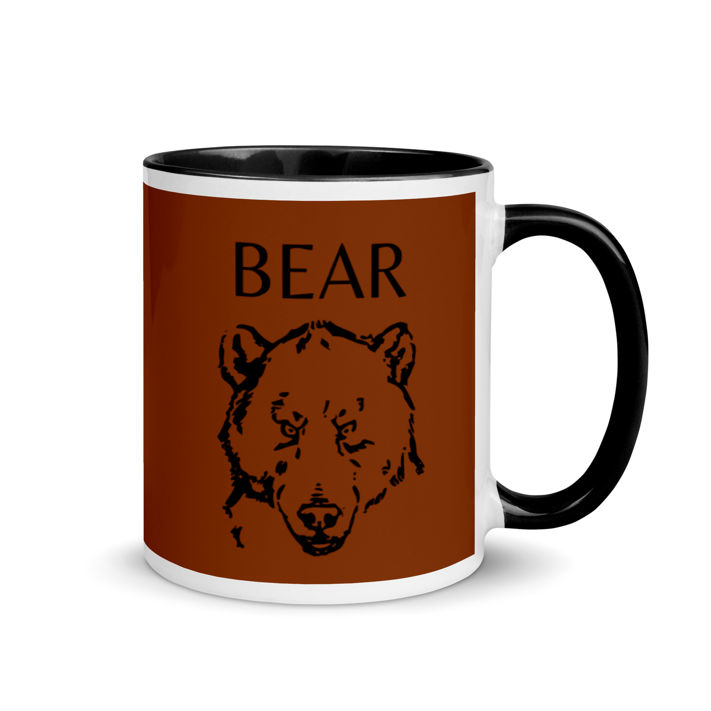 Bear Mug with Color Inside and Out